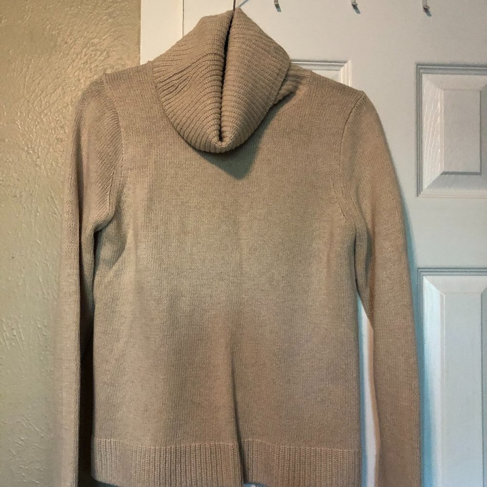 J.Crew Cream Turtleneck